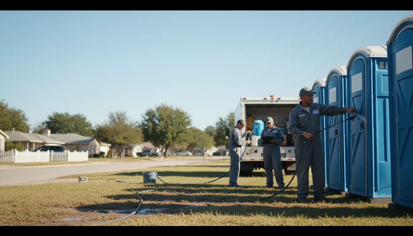 Long-Term Portable Toilet Rental in North Carolina near me